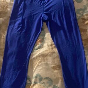 Blue Athletic Leggings